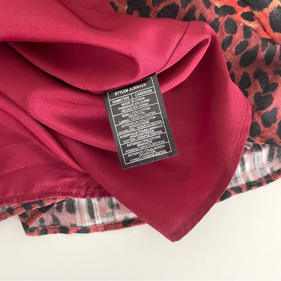 Betsy Johnson Vintage Animal Print Mini Dress - Picture 8 of 8